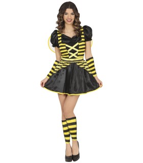 ABEJA  CON ALAS FALDA  CORTA  ADULTO