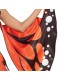 MARIPOSA  NARANJA Y NEGRA  ADULTO