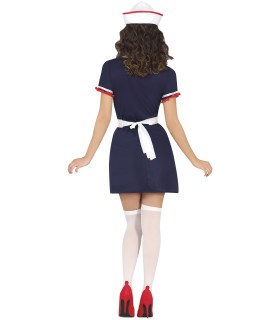 MARINERA  AZUL CON DETALLES ROJOS  ADULTO