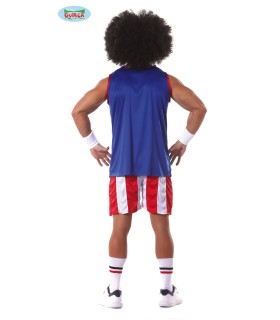 DISFRAZ DE JUGADOR DE BASQUET U.S.A.ADULTO
