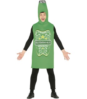 DISFRAZ DE CERVEZA ADULTO TALLA L 52-54