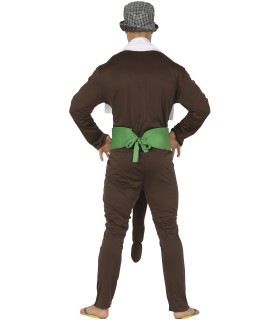 DISFRAZ DE MENSAJE OCULTO ADULTO TALLA L 52 54