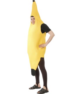 DISFRAZ DE PLATANO ADULTO TALLA L 52-54