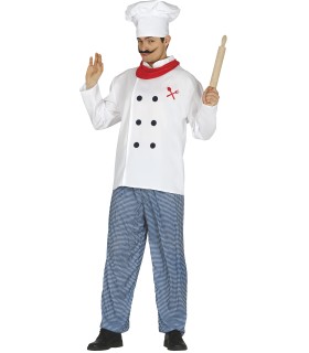 DISFRAZ DE COCINERO ADULTO