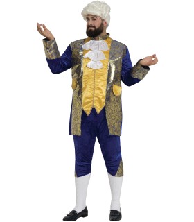 DISFRAZ DE MARQUÉS AZUL ADULTO