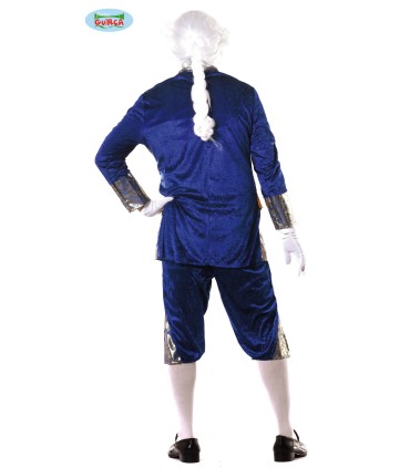 DISFRAZ DE MARQUÉS AZUL ADULTO