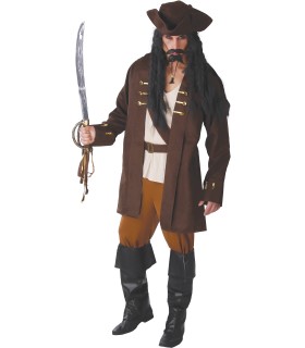 DISFRAZ DE -CAPITAN PIRATA ADULTO