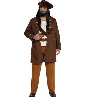 DISFRAZ DE -CAPITAN PIRATA ADULTO