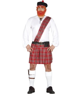 DISFRAZ DE ESCOCÉS ADULTO