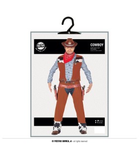 DISFRAZ DE VAQUERO ADULTO