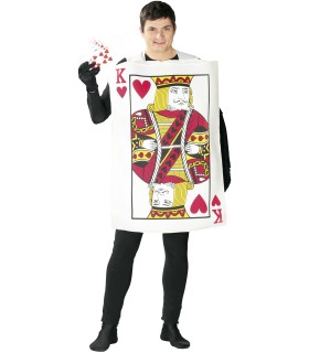 DISFRAZ DE REY DE CARTAS ADULTO TALLA L 52-54