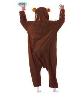 DISFRAZ DE PIJAMA OSO ADULTO TALLA L-XL 52-56