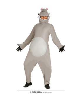 DISFRAZ DE HIPOPÓTAMO ADULTO TALLA L 52-54