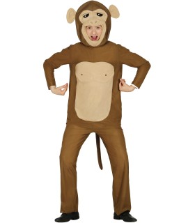 DISFRAZ DE MONO ADULTO TALLA L 52-54