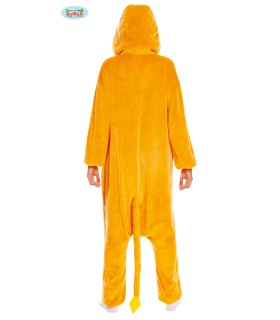 DISFRAZ DE DRAGON NARANJA ADULTO TALLA L 52-54