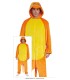 DISFRAZ DE DRAGON NARANJA ADULTO TALLA L 52-54