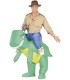 DISFRAZ DE DINOSAURIO HINCHABLE ADULTO TALLA L 52-54
