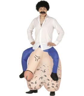 DISFRAZ DE TESTICULOS HINCHABLE ADULTO TALLA L 52 54