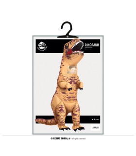 DISFRAZ DE REX HINCHABLE ADULTO TALLA L 52 54