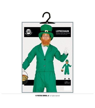 DISFRAZ DE LEPRECHAUN ADULTO