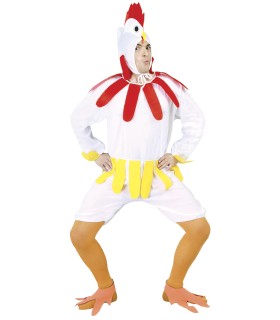 DISFRAZ DE GALLINA ADULTO