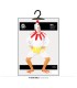 DISFRAZ DE GALLINA ADULTO