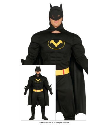 DISFRAZ DE BLACK HERO ADULTO