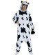 DISFRAZ DE PIJAMA VACA ADULTO
