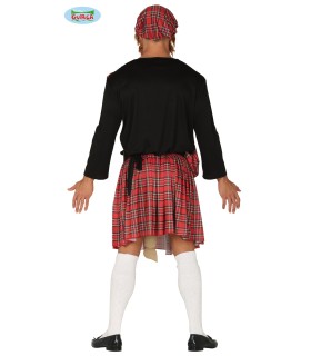 DISFRAZ DE ESCOCÉS CON SORPRESA ADULTO
