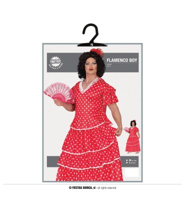 DISFRAZ DE FLAMENCO HOMBRE