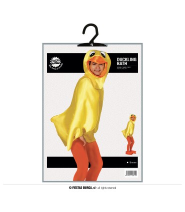 DISFRAZ DE PATITO BAÑERA ADULTO T-L