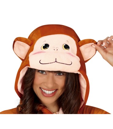 DISFRAZ DE MONO PIJAMA UNISEX