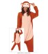 DISFRAZ DE MONO PIJAMA UNISEX