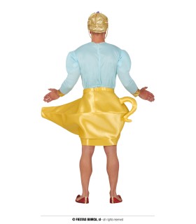 DISFRAZ DE GENIO DE LA LAMPARA