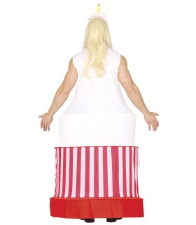 DISFRAZ DE PASTEL TARTA CAKE