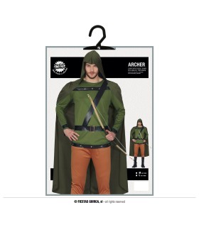 DISFRAZ DE ARQUERO ROBIN HOOD