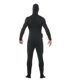 DISFRAZ DE HOMBRE NEGRO CON LUZ