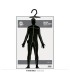 DISFRAZ DE HOMBRE NEGRO CON LUZ