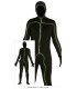 DISFRAZ DE HOMBRE NEGRO CON LUZ