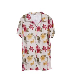 CAMISA HAWAIANA FLORES