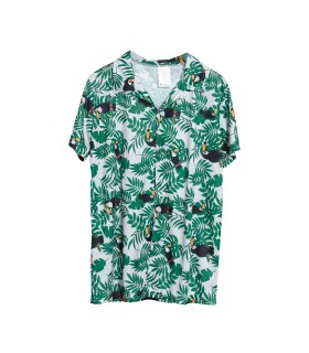 CAMISA HAWAIANA PALMERAS