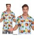 CAMISA HAWAIANA PIÑAS
