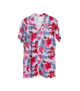 CAMISA HAWAIANA FLAMENCOS