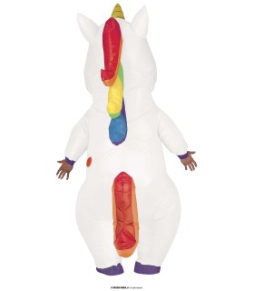 DISFRAZ HINCHABLE UNICORNIO