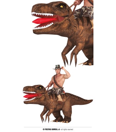 DISFRAZ HICHABLE DINOSAURIO MONTADO
