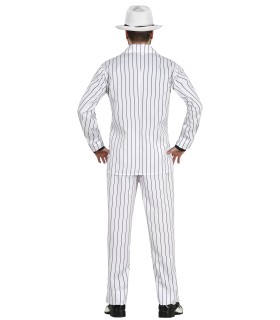 DISFRAZ DE GANGSTER BLANCO ADULTO