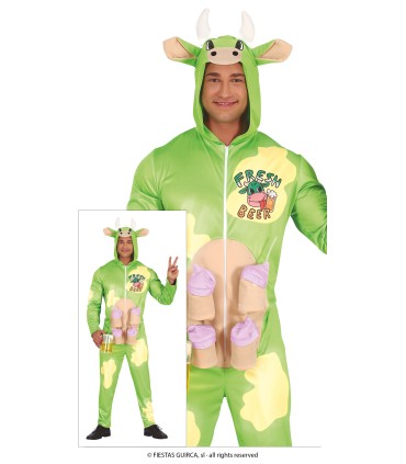 DISFRAZ DE VACA CERVEZA ADULTO