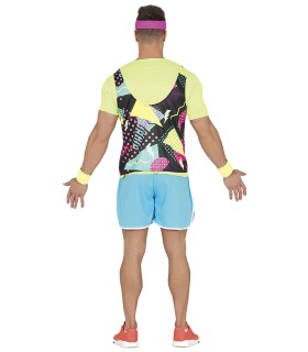 DISFRAZ DE GIMNASTA DE LOS 80 ADULTO