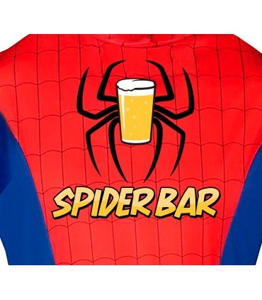 DISFRAZ DE SPIDER BAR ADULTO