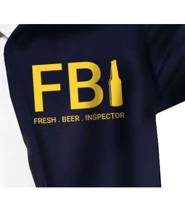 DISFRAZ DE FBI CERVEZA FRESCA ADULTO
